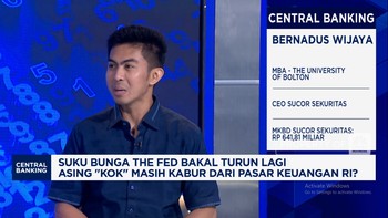 Video: Bunga The Fed Diramal Turun di Akhir Tahun, Rupiah Semringah?