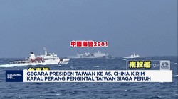 Video: China Kirim Kapal Perang Pengintai, Taiwan Siaga Penuh