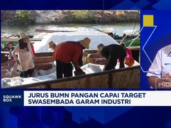 Video: Genjot Produksi Garam, BUMN Pangan Siap Investasi Rp1,4 Triliun