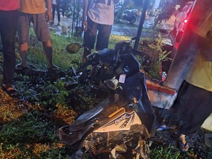 Brakk! Pemotor Tewas Tabrak Truk di Jalan Pengasih-Sentolo Kulon Progo
