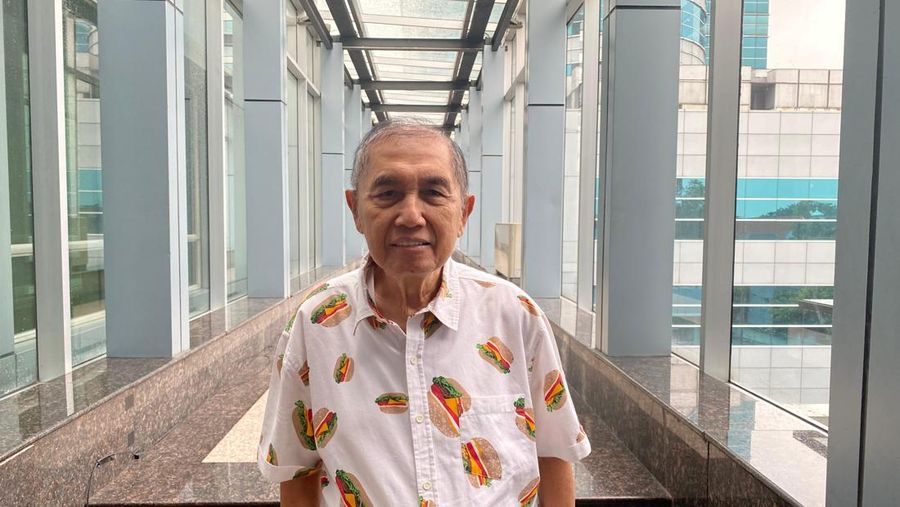 Mantan Dirjen Pajak/ Mantan Ketua BPK, Hadi Poernomo. (CNBC Indonesia/Muhammad Sabki)