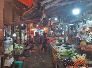 Begini Kondisi Pasar Tradisional di Tengah Lesunya Daya Beli