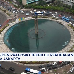 Video: Presiden Prabowo Teken UU Perubahan Nama Jakarta