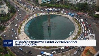 Video: Presiden Prabowo Teken UU Perubahan Nama Jakarta
