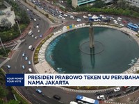 Video: Presiden Prabowo Teken UU Perubahan Nama Jakarta