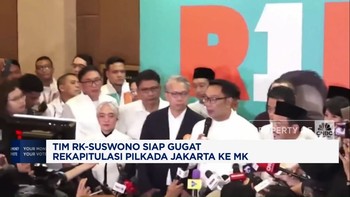 Video: Tim RK - Suswono Siap Gugat Rekapitulasi Pilkada Jakarta ke MK