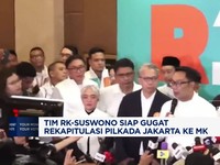 Video: Tim RK - Suswono Siap Gugat Rekapitulasi Pilkada Jakarta ke MK