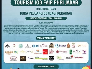 PHRI Jabar Gelar Job Fair, Ada 1.000 Loker di Bidang Pariwisata