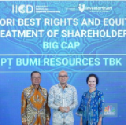 Perkuat Tata Kelola, Bumi Resources (BUMI) Sabet Dua Penghargaan Ini