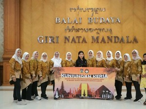 Plt Ketua DWP Badung Terima Kunker DWP Kabupaten Bandung Barat