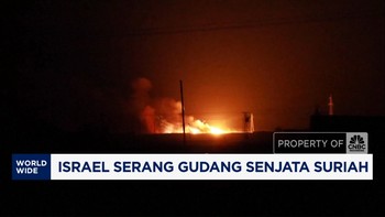 Video: Israel Serang Gudang Senjata Suriah