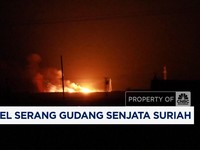 Video: Israel Serang Gudang Senjata Suriah