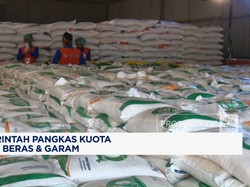 Video: Stok Aman! Pemerintah Pangkas Kuota Impor Beras & Garam