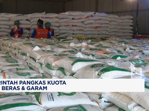 Video: Stok Aman! Pemerintah Pangkas Kuota Impor Beras & Garam