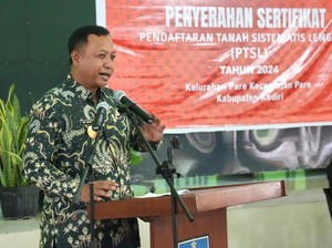 Pemkab Kediri Gelontorkan Anggaran Rp 5 Miliar Kebut Program PTSL
