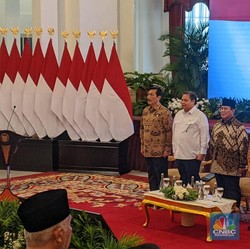 Sah! Prabowo & Gibran Resmi Serahkan DIPA 2025 ke Menteri-Kepala Badan
