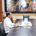 Sekjen Gerindra Sowan Jokowi di Solo, Diskusi Kebaikan untuk Rakyat RI