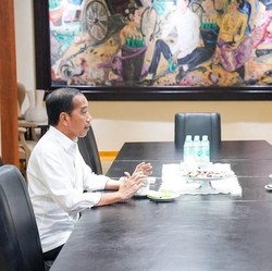 Sekjen Gerindra Sowan Jokowi di Solo, Diskusi Kebaikan untuk Rakyat RI