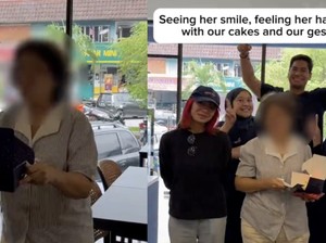 Sweet! Bakery Ini Beri Kejutan untuk Pelanggan yang Ultah Sendirian