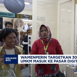Video: Wamenperin Targetkan 30 Juta UMKM Masuk ke Pasar Digital