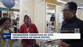 Video: Wamenperin Targetkan 30 Juta UMKM Masuk ke Pasar Digital