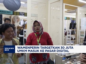 Video: Wamenperin Targetkan 30 Juta UMKM Masuk ke Pasar Digital