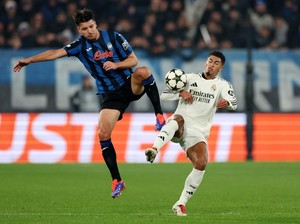 Atalanta Vs Real Madrid: Sengit, Los Blancos Menang 3-2