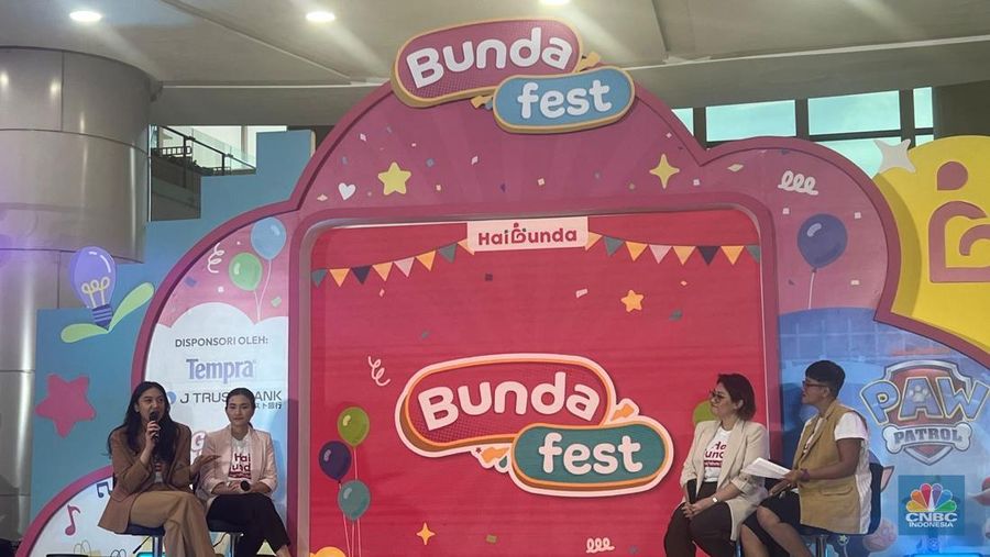 Bunda Fest di Lotte Mall, Jakarta Selatan, beberapa waktu lalu. (CNBC Indonesia/Linda Sari Hasibuan)