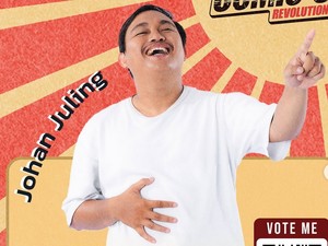 Komedi ala Johan Juling, Kondisi Fisik Jadi Materi