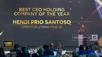 Video: Dirut MIND ID Raih Best Ceo Holding Company of The Year