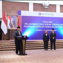 Gubernur BI Lantik 28 Pejabat Baru, Ini Daftarnya