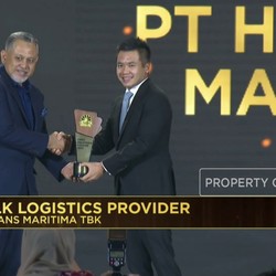 Mantap! Habco Trans Jadi Best Bulk Logistik Provider