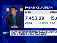 Video: Investor Pantau Rilis Inflasi AS, IHSG & Rupiah 'Kudu' Waspada?