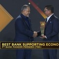 Bank Mandiri Raih Penghargaan Best Bank Supporting Economic Growth