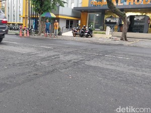Polisi Tidur di Jalan Terusan Dieng Kota Malang Akhirnya Dibongkar