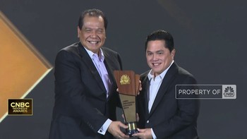 Sukses Lakukan Transformasi BUMN, Erick Thohir Raih Penghargaan Ini