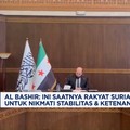 Video: Tok! Mohammed Al Bashir Jadi PM Sementara Suriah