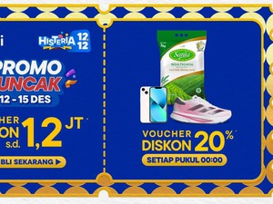 Akhir Tahun Full Senyum, Belanja Online Pakai Promo Blibli Histeria 12.12