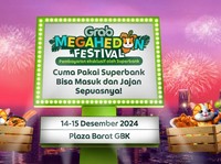 Superbank Jadi Mitra Pembayaran Eksklusif di Megahedon Festival 2024
