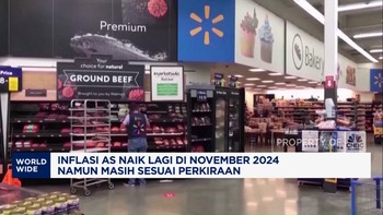 Video: Inflasi AS Naik di November 2024 Namun Masih Sesuai Perkiraan