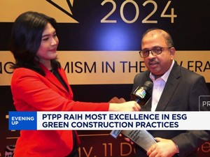 Inisiatif PTPP Jadi Most Excellence in ESG Green Construction Practice