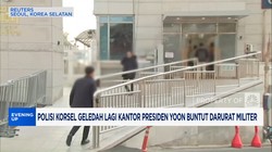 Video: Kasus Darurat Militer, Polisi Geledah Kantor Presiden Yoon