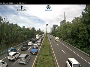 Tol Dalam Kota Macet di Sejumlah Titik