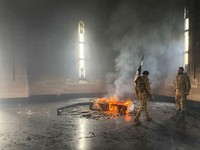 Makam Mewah Ayah Bashar Al-Assad Dibakar Massa, Gosong Tak Bersisa