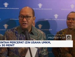 Pemerintah Percepat Izin Usaha UMKM, Hanya 30 Menit