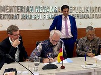 RI-Jerman Teken Perjanjian Konversi Utang Rp1,25 Triliun