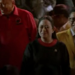 Puan Hadir di HUT Golkar, Prabowo: Saya Merasa Nyaman