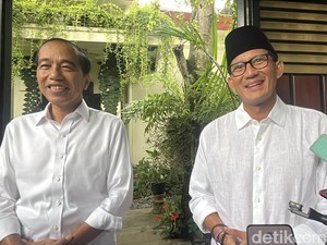 Sandiaga Uno soal Partai Perorangan Jokowi: Mudah-mudahan Bisa Bermitra