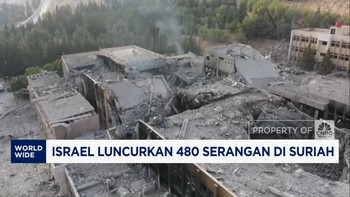 Video: Rezim Assad Runtuh, Israel Luncurkan 480 Serangan di Suriah