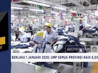 UMP Semua Provinsi Naik 6,5% Hingga Utang AS 'Terbang Ke Langit'